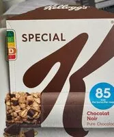 Mängden socker i Spécial K barre chocolat noir