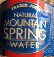 Mängden socker i Natural Mountain Spring Water