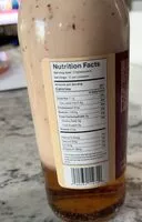 Mängden socker i House red wine vinaigrette