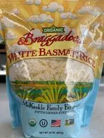 Mängden socker i Organic White Basmati Rice