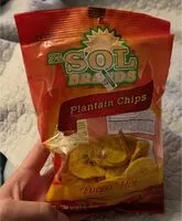 Mängden socker i Plantain chips