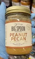 Mängden socker i Big Spoon Roasters - Peanut Pecan Butter with Wildflower Honey & Sea Salt, 13oz (370g)