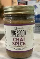 Mängden socker i Big Spoon Roasters - Chai Spice Peanut and Almond Butter & Sea Salt, 13oz (370g)