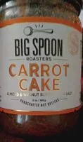 Mängden socker i Big Spoon Roasters - Carrot Cake Almond & Walnut Butter with Sea Salt, 13oz (370g)