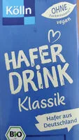 Mängden socker i Kölln Hafer Drink Klassik Bio