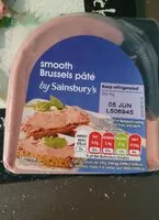 Mängden socker i Smooth Brussels Pâté