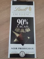 Mängden socker i chocolat noir 90 pour cent cacao