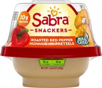 Mängden socker i Roasted red pepper hummus snacker