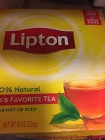 Mängden socker i Black Tea Bag