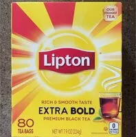 Mängden socker i Lipton Extra Bold Premium Black Tea