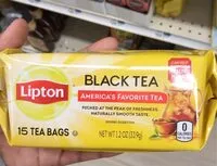 Mängden socker i Lipton black tea