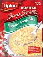 Mängden socker i Soup secrets kosher noodle soup mix