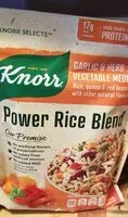 Mängden socker i Knorr Power Rice blend