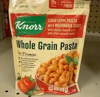 Mängden socker i Whole grain pasta