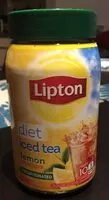 Mängden socker i Diet decaffeinated lemon sugar free iced tea mix