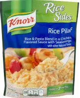 Mängden socker i Knorr rice sides rice pilaf