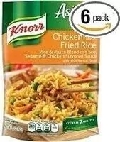 Mängden socker i Asian sides chicken fried rice