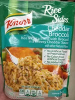 Mängden socker i Rice sides cheddar broccoli