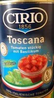 Mängden socker i Toscana Tomaten Stückig Basilikum