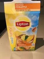 Mängden socker i Tea & Honey, Iced Green Tea Mix, Mango Pineapple Flavor With Other Natural Flavor