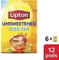Mängden socker i Iced tea kcup pods for a cold beverage unsweetened