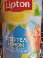 Mängden socker i Iced tea mix