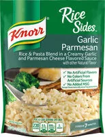 Mängden socker i Rice sides garlic parmesan