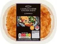 Mängden socker i British Fresh 2 Garlic & Herb Chicken Kievs