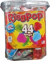 Mängden socker i Ring pop candy