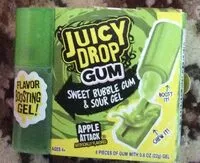 Mängden socker i Apple Attack Juicy Drop Gum