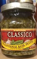 Mängden socker i Traditional basil pesto