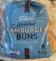 Mängden socker i Enriched hamburger buns