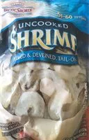 Mängden socker i Arctic shores seafood company peeled & deveined