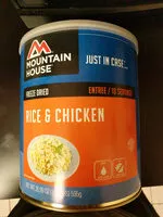 Mängden socker i Freeze dried rice & chicken entree