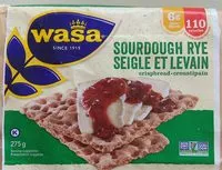 Mängden socker i Wasa seigle et levain