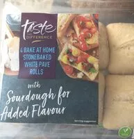 Mängden socker i 4 bake at home stonebaked white pave rolls