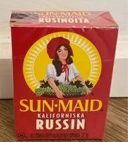 Mängden socker i Sun maid californian raisins