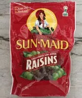 Mängden socker i California Sun-Dried Raisins