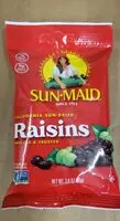 Mängden socker i Raisins