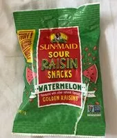 Mängden socker i Sour Raisin Snacks- Watermelon