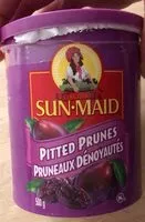 Mängden socker i pruneaux denoyautés