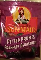 Mängden socker i Pruneaux dénoyautés