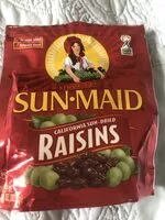 Mängden socker i California sun-dried raisins