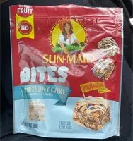 Mängden socker i Sunmaid Bites