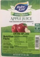 Mängden socker i Apple juice