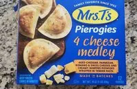 Mängden socker i Pierogies 4 Cheese Medley