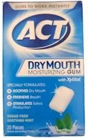 Mängden socker i Soothing mint sugar free dry mouth moisturizing gum with xylitol
