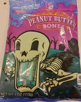 Mängden socker i peanut butter bones