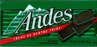 Mängden socker i Andes Creme De Menthe Thins