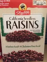 Mängden socker i California Seedless Raisins